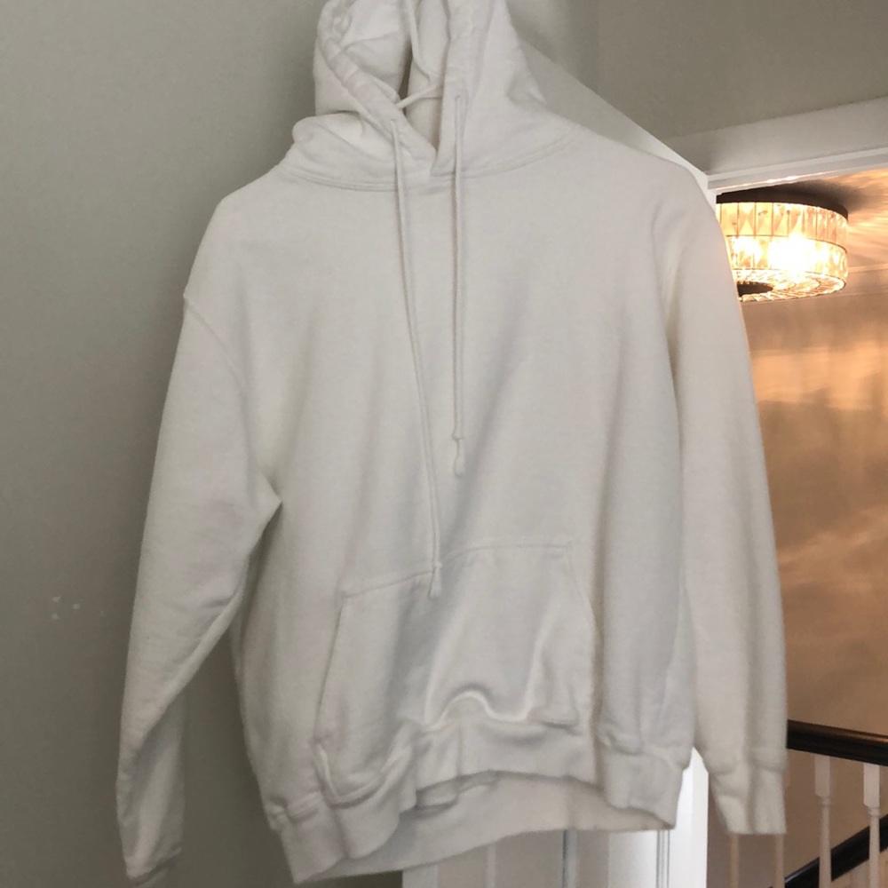 Brandy Melville White Hoodie